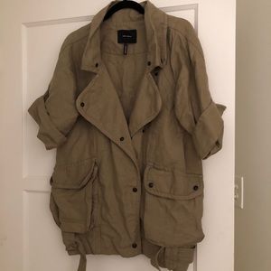 ISABEL MARANT SPRING 2012 Utility Jacket Size 36